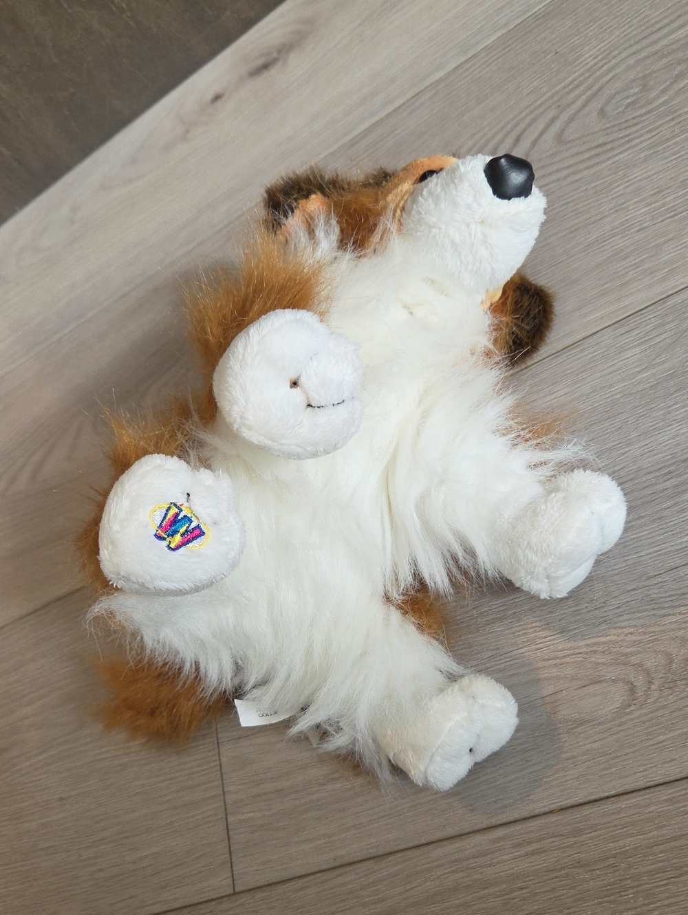 Webkinz Collie Dog Plush, No Code - Picture 4 of 5